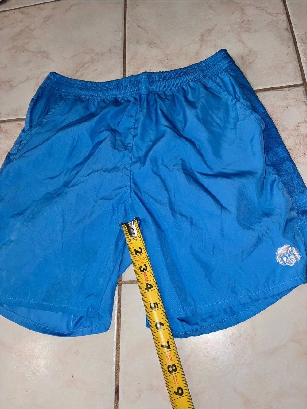 Danny Duncan 69 Athletic Shorts Men’s Size Medium Blue Drawstring